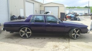 deep purple candy car