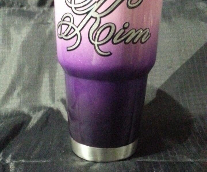 Custom Painted YETI Cups for a Personal Touch Paint With Pearl