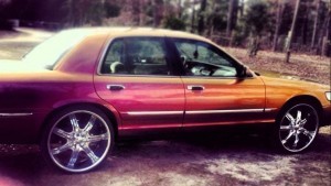 Customer car painted with our 4759OR chameleon pearls