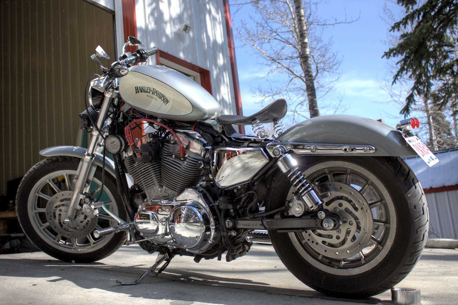 harley davidson grey paint