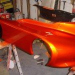 Copperhead Go Kart painted with our Gold Ghost Pearls®