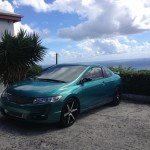 Caribbean Blue/Green on 09 Civic