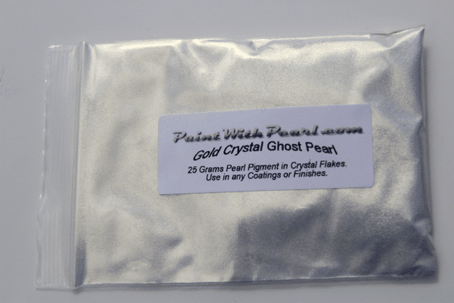 25 gram bag of Gold Crystal Ghost Pearl