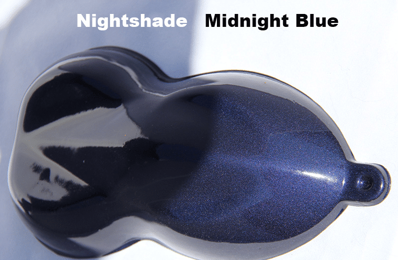 Midnight Blue Acrylic Urethane 1 Quart Tcp Global