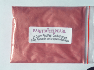 25 gram bag of Pink Candy Pearl