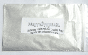 25 gram bag of Platinum Silver Crystal Ghost Pearl