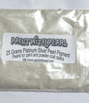 25 gram bag of Platinum Silver Ghost Pearl