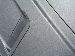Silver Crystal Ghost Pearl ontop of car