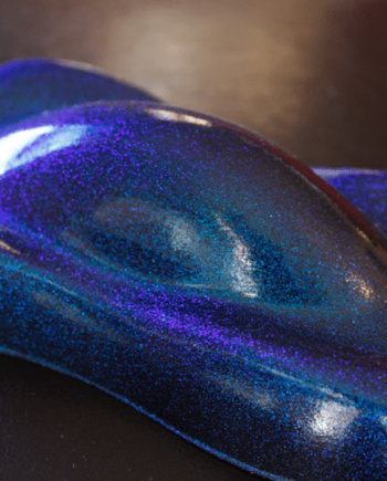 Our Aqua Blue Purple Chameleon Paint Metal Flake . Colorshifting.