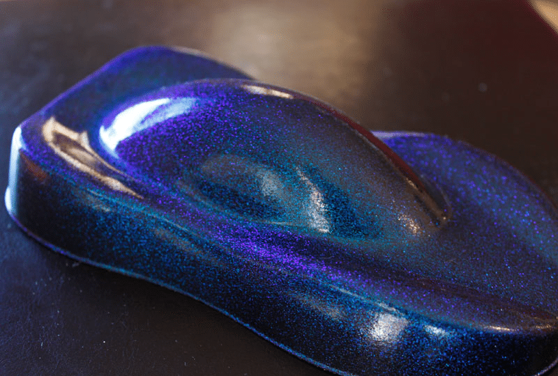 Aqua Blue Purple Chameleon Metal Flake - Paint With Pearl