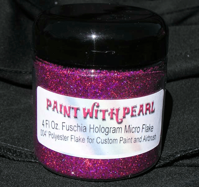 Paint Huffer Metal Flake - LSD Holographic - Throttle Addiction