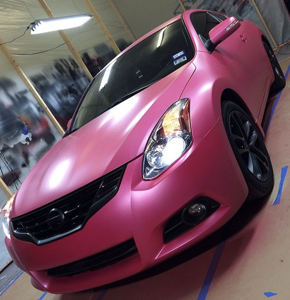 Deep Pink Candy Pearl by Eclipse Auto Spa.
