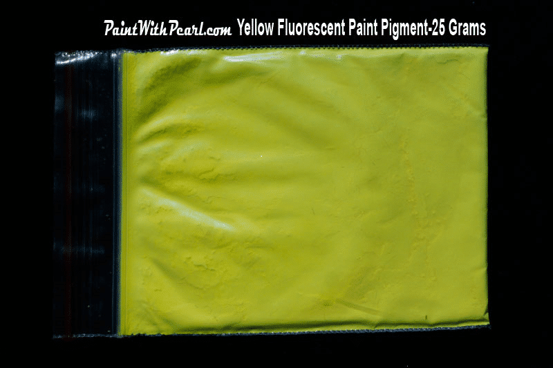 Yellow Fluorescent Paint Pigment