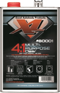 Excel Multi Purpose Clear Urethane. Use as a basic topcoat over your Pearl Paint, Candy Paint Colors, Chameleon Paint, Metal Flakes, Candy Concentrates, Glow Pigments, Heat Reactive Thermochromic Pigment , Metallic Pigments.