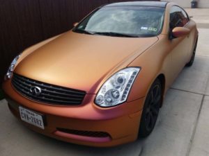 gold orange red 4739OR chameleon paint