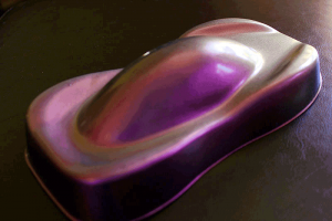This i s a Ghost Chameleon that will be good on any base coat. A more popular job is to spray it over red base coat to make a red to gold color change that some refer to as Ironman.