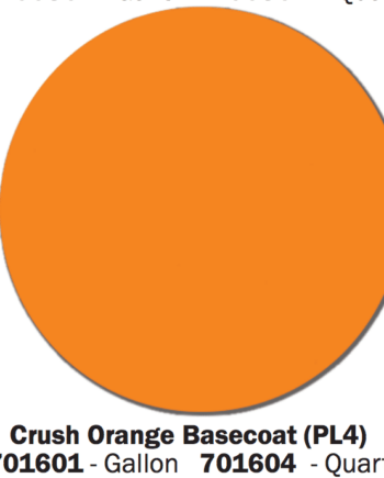 Crush Orange Base Coat color swatch.