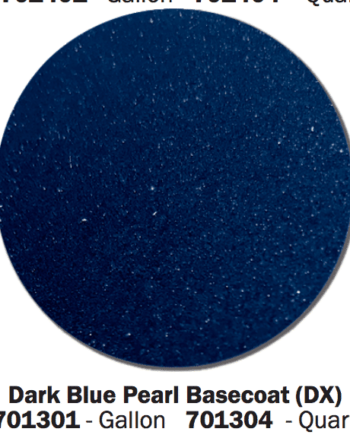 Dark Blue Pearl Base Coat swatch.