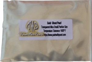 Gold Ghost Pearl Interference pearl bag.