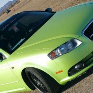 Lemon Lime Yellow Green Flip Chameleon Paint Pearls.