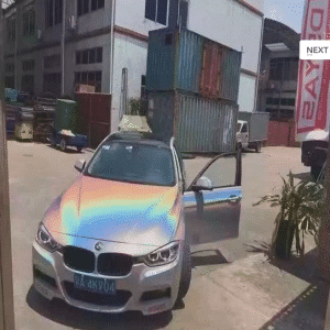 Holographic Pearl on BMW.