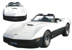 Pearl White Corvette with Silver Ghost Pearls. Nicely done!