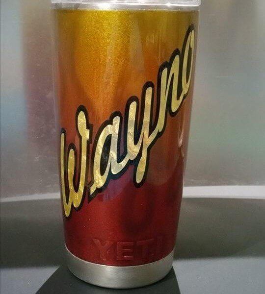 Custom Painted YETI Cups for a Personal Touch Paint With Pearl