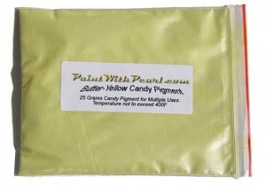 25 Gram Bag Butter Yellow Candy Pearl.for paint