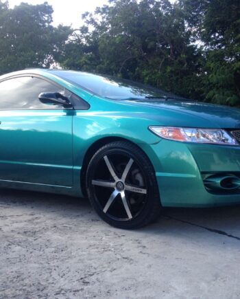 blue green flip pigment for cars