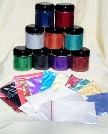 Mini Pro Painter Pack 25 includes all types of Pearl Pigments and flakes.