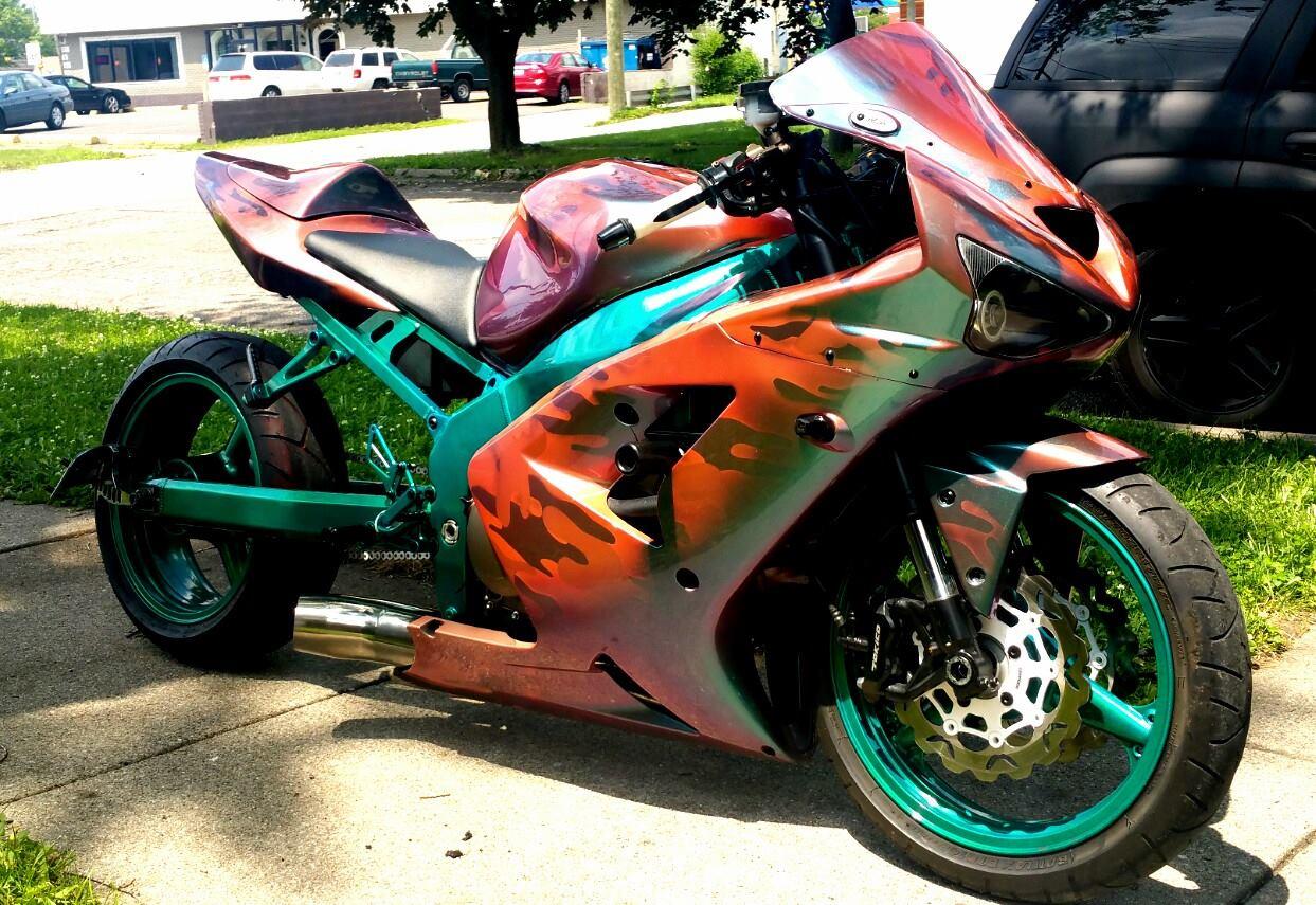 Chameleon paint bike 2025